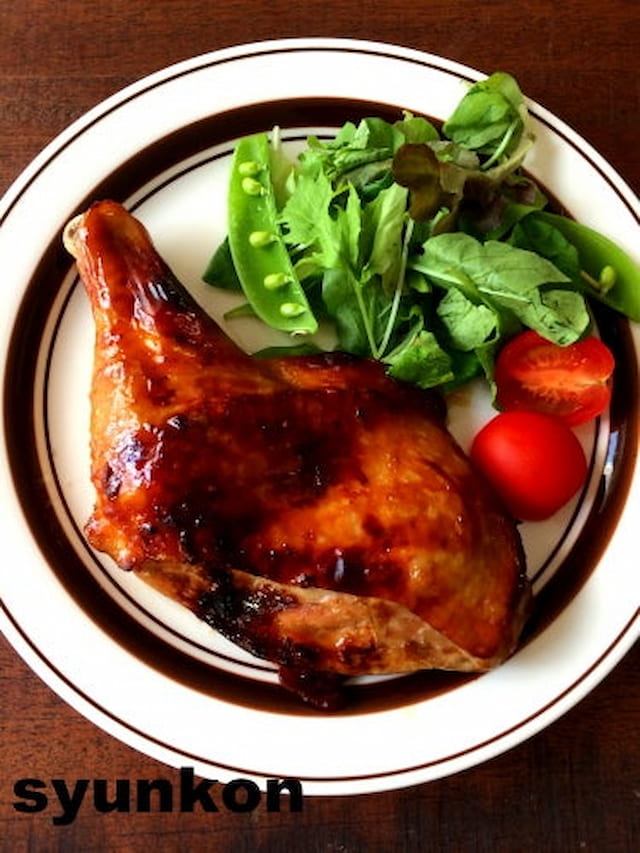 山本ゆりさんの「照り照り骨付きチキン」レシピ