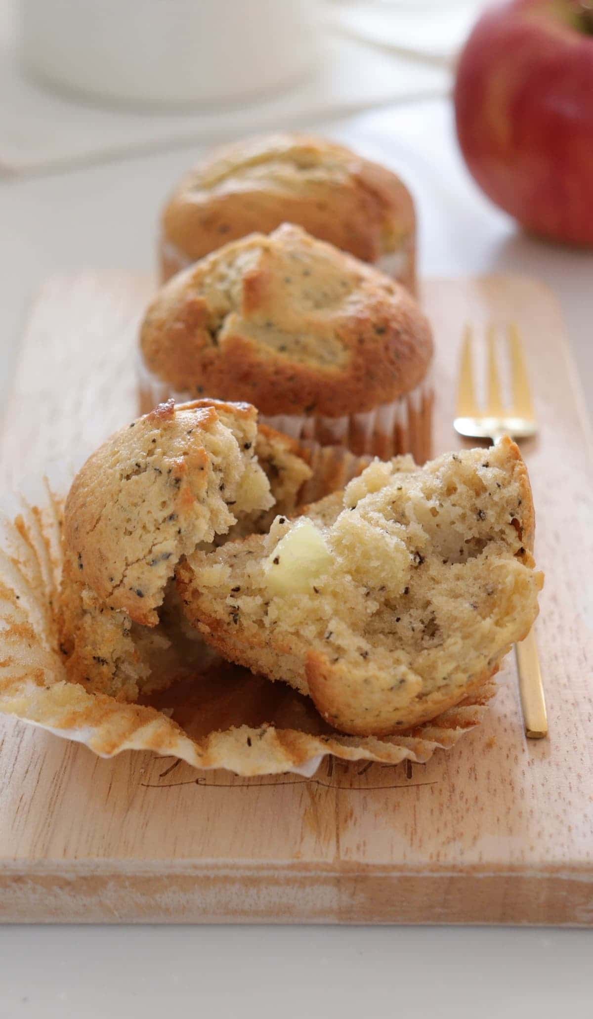 紅茶りんごマフィン