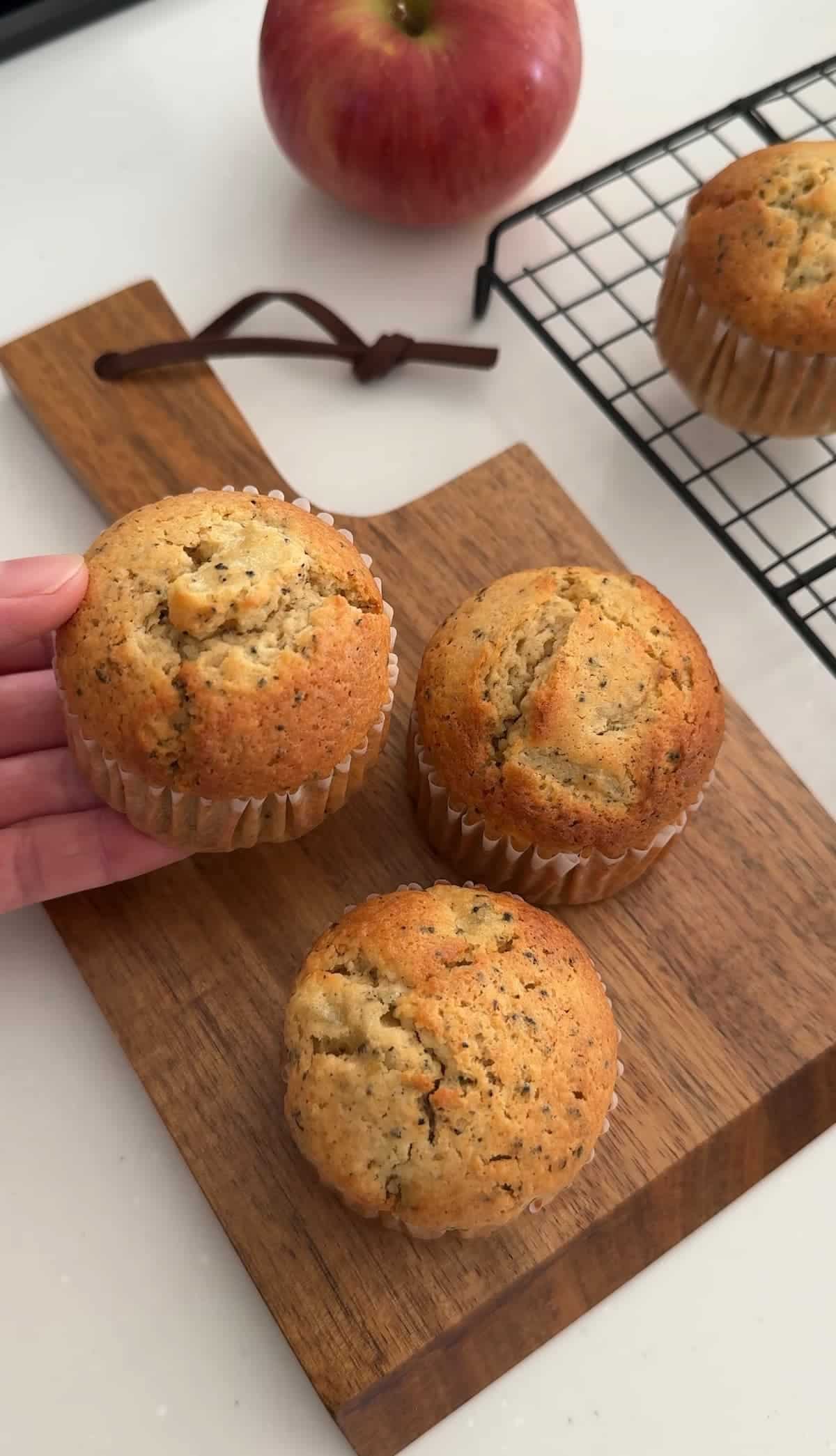 紅茶りんごマフィン