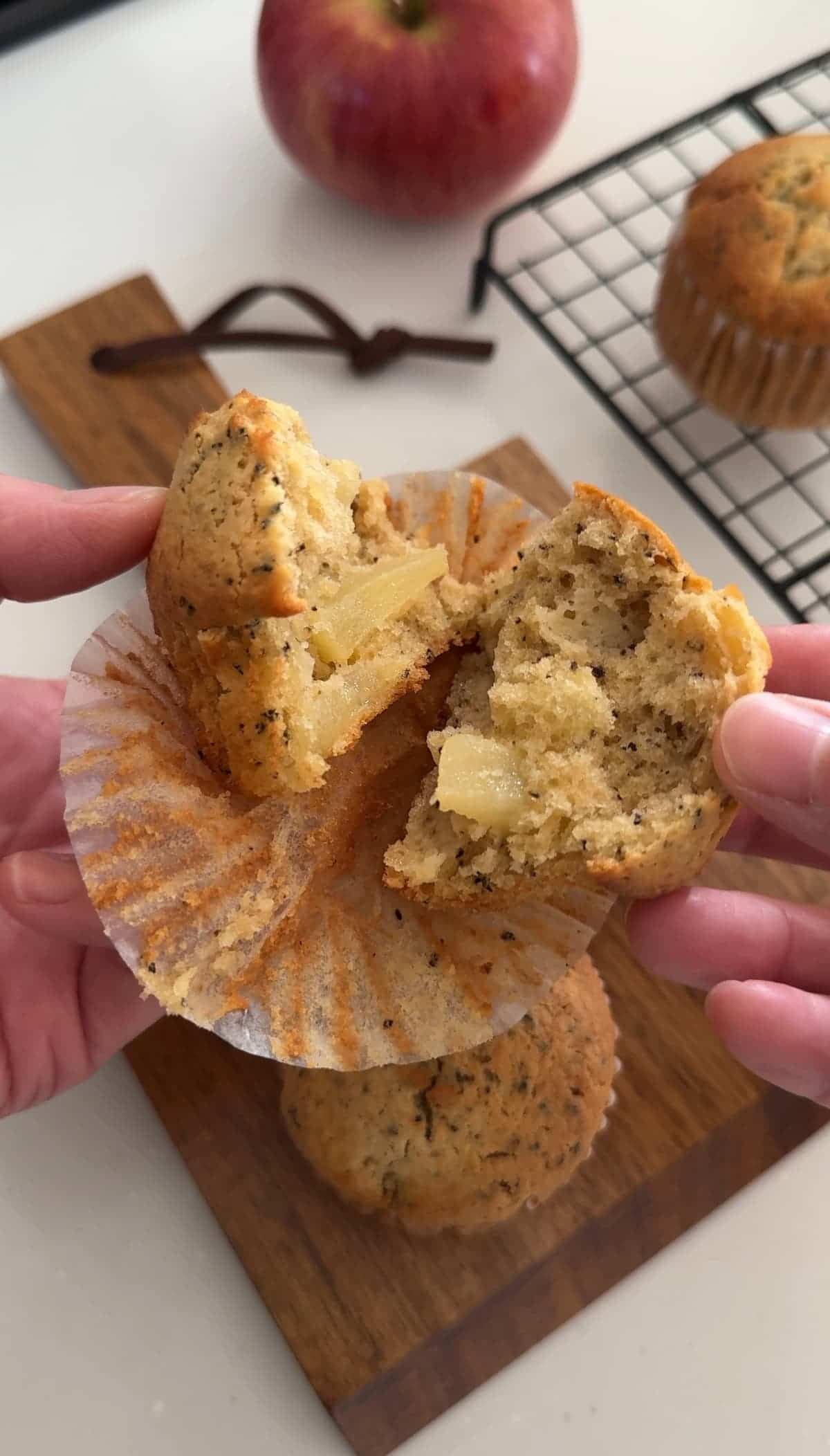 紅茶りんごマフィン