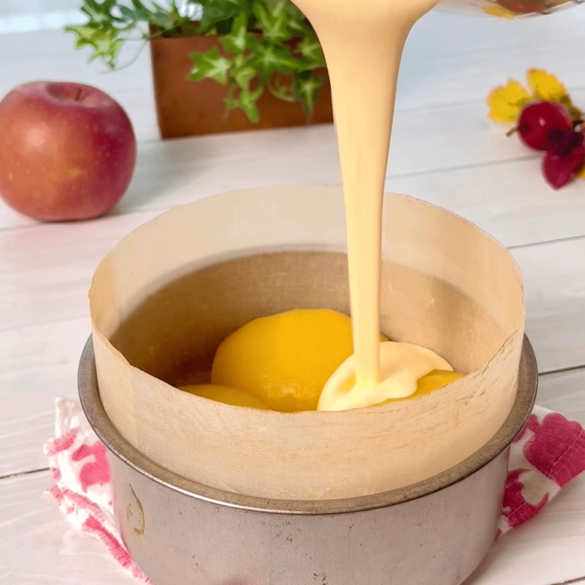 りんごチーズケーキ08