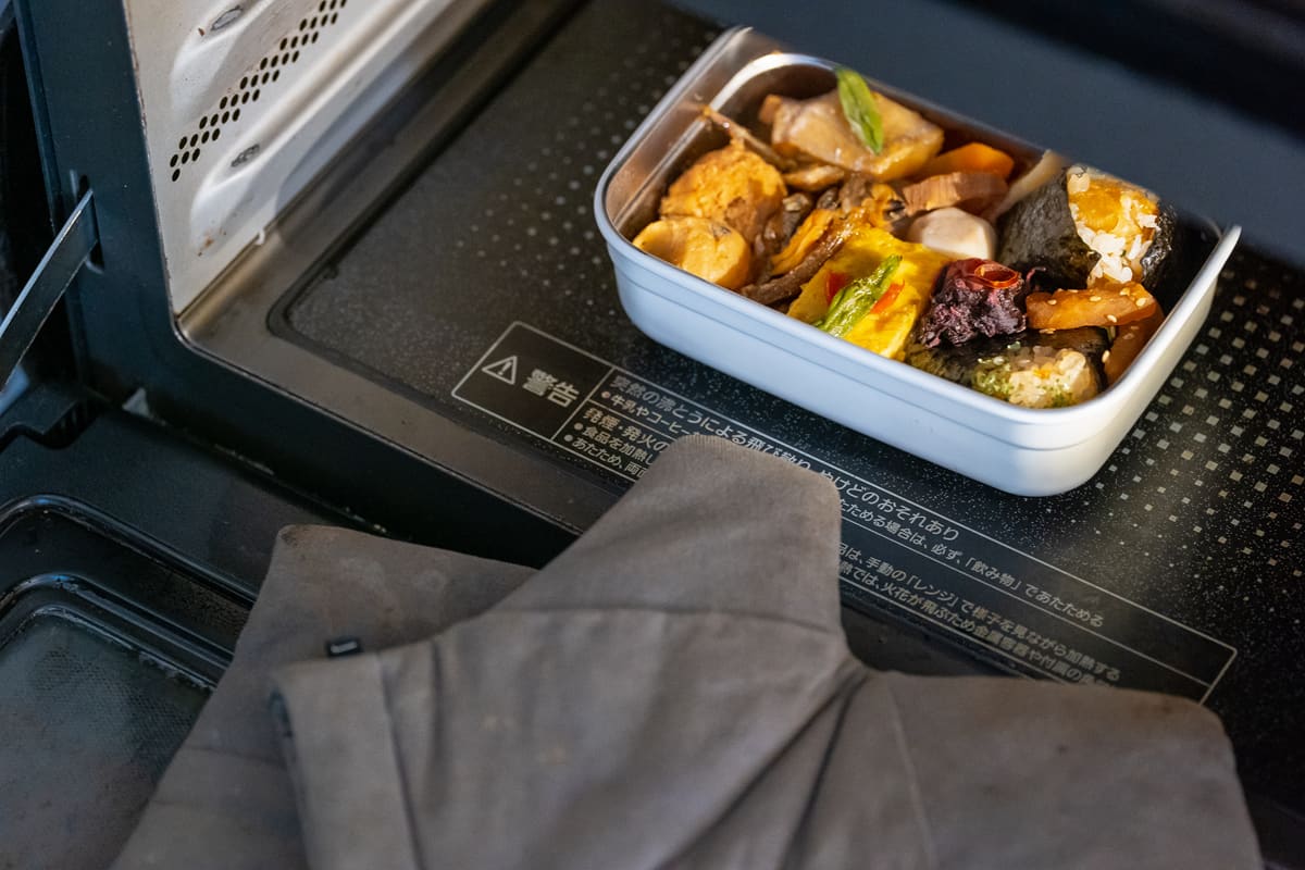 ククナキッチン MEAL BOX ステンレス保存容器（0.5L） レンジ対応