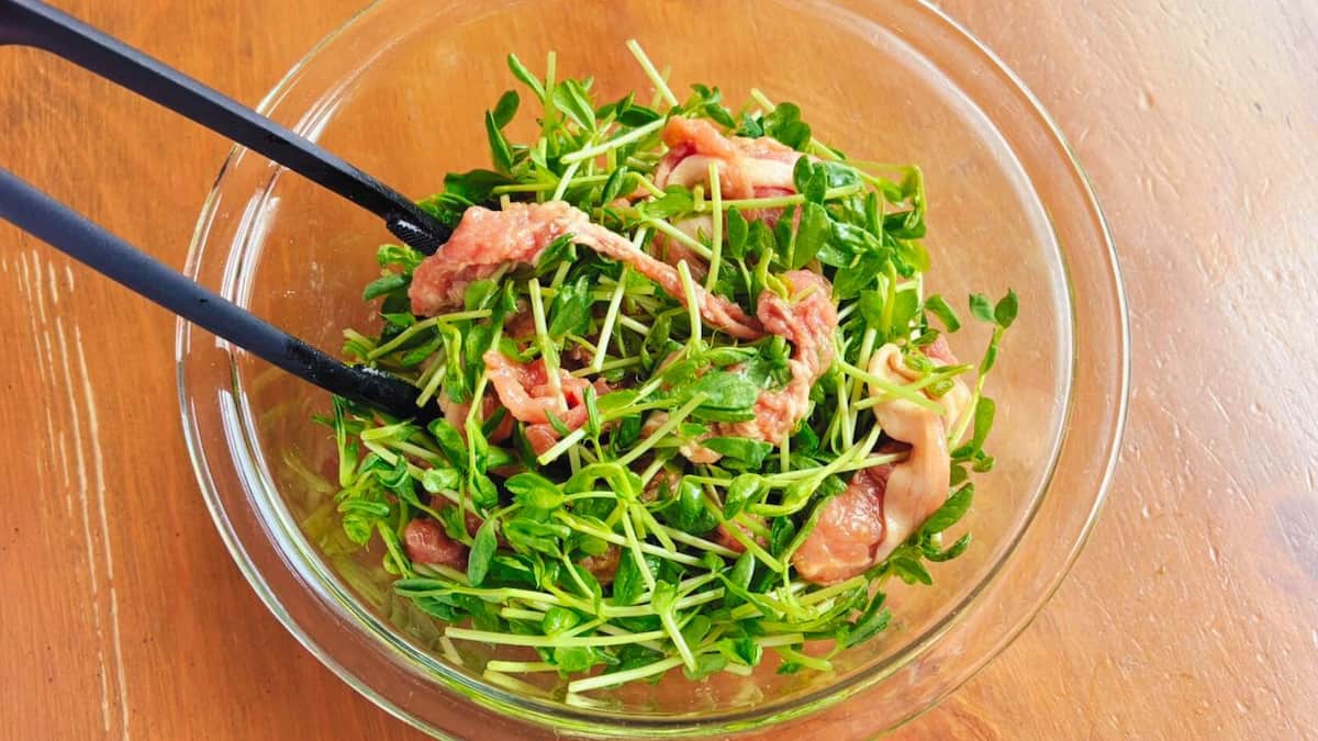 節約できてボリュームも満点！意外と知らない「豆苗」のウマい食べ方