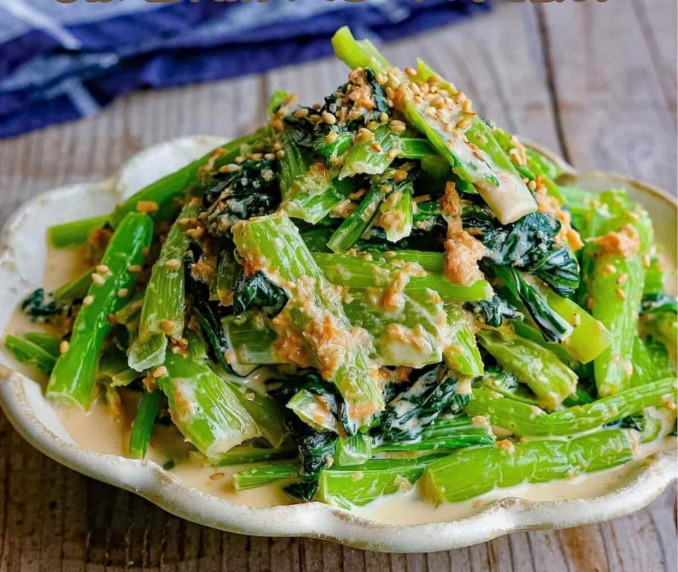 「小松菜だけ」でおいしい！リピート確定のかんたん副菜