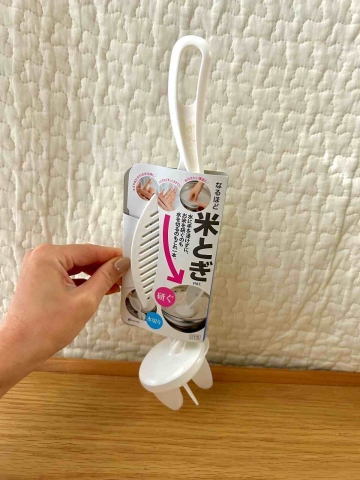 水が冷たくてももう大丈夫！キャンドゥ「なるほど米とぎ」が冬に大活躍