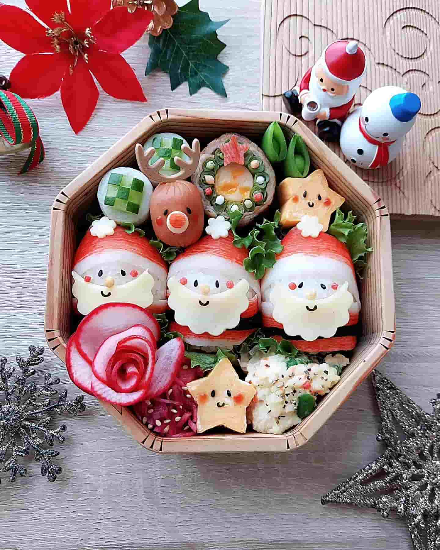 クリスマス気分が盛り上がる！「サンタクロース」が主役のお弁当