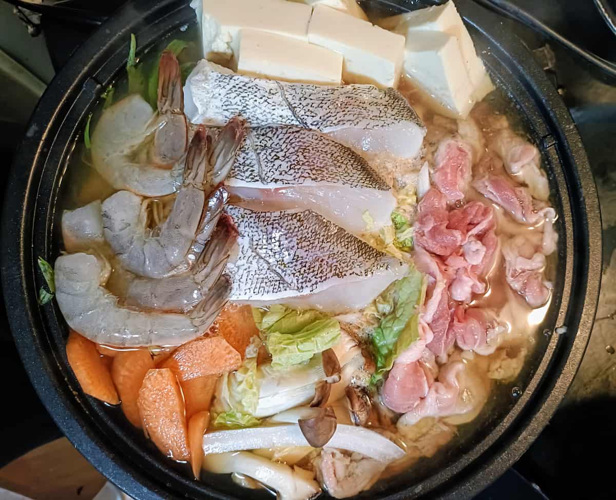 伊勢海老の旨だし鍋つゆ