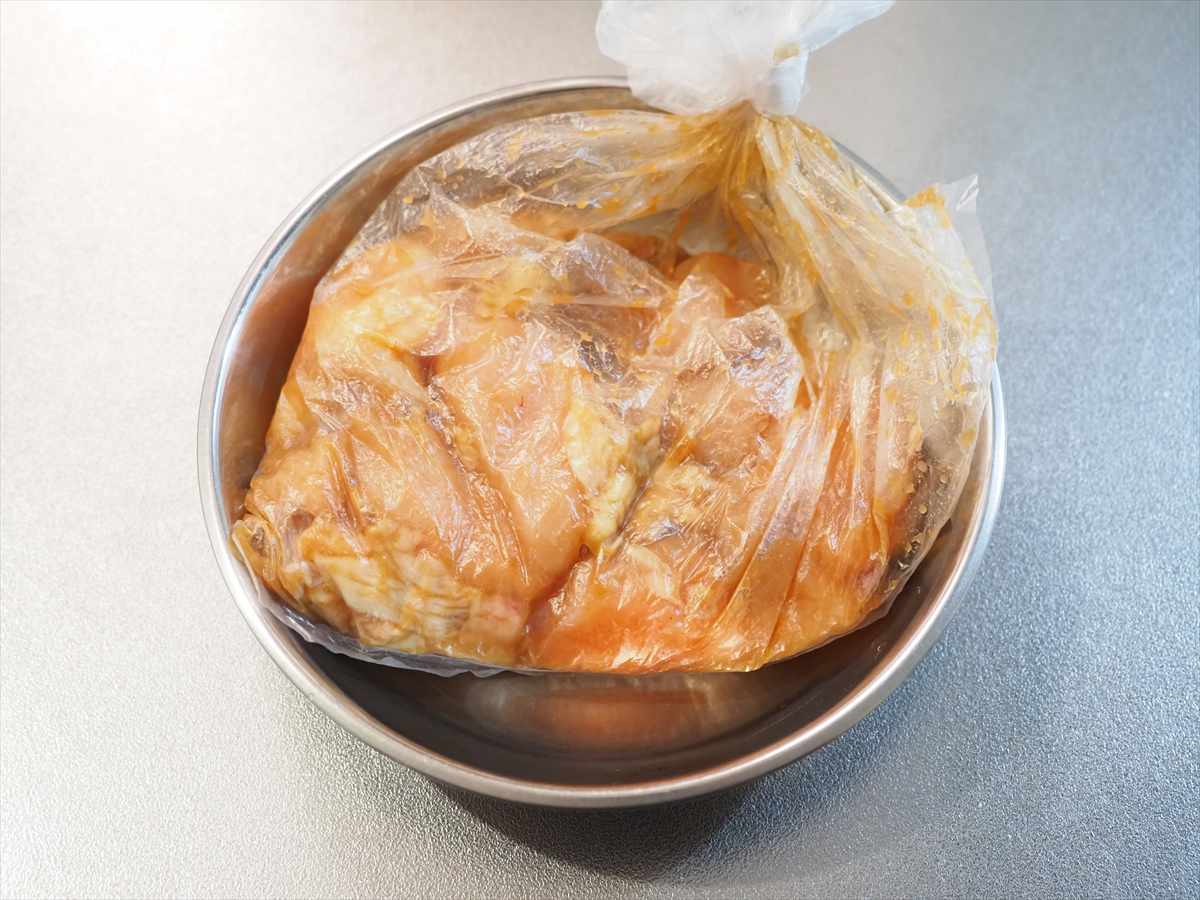 鶏むね肉でサクサク衣のとり天