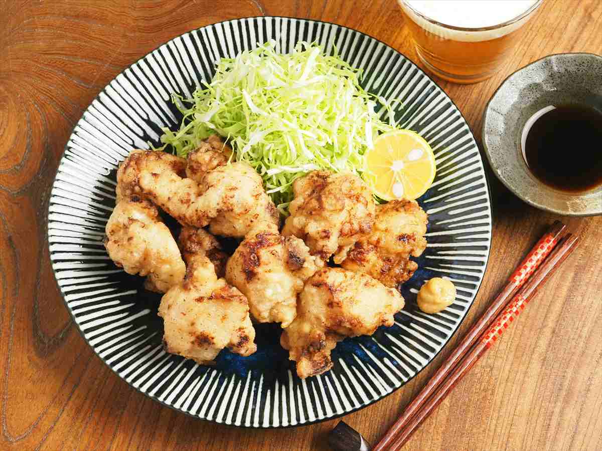 鶏むね肉でサクサク衣のとり天