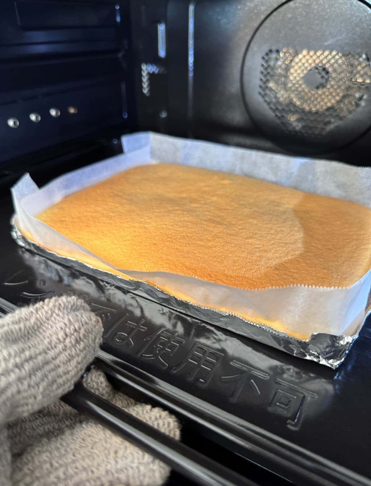 卵ひとつ分で作るロールケーキ