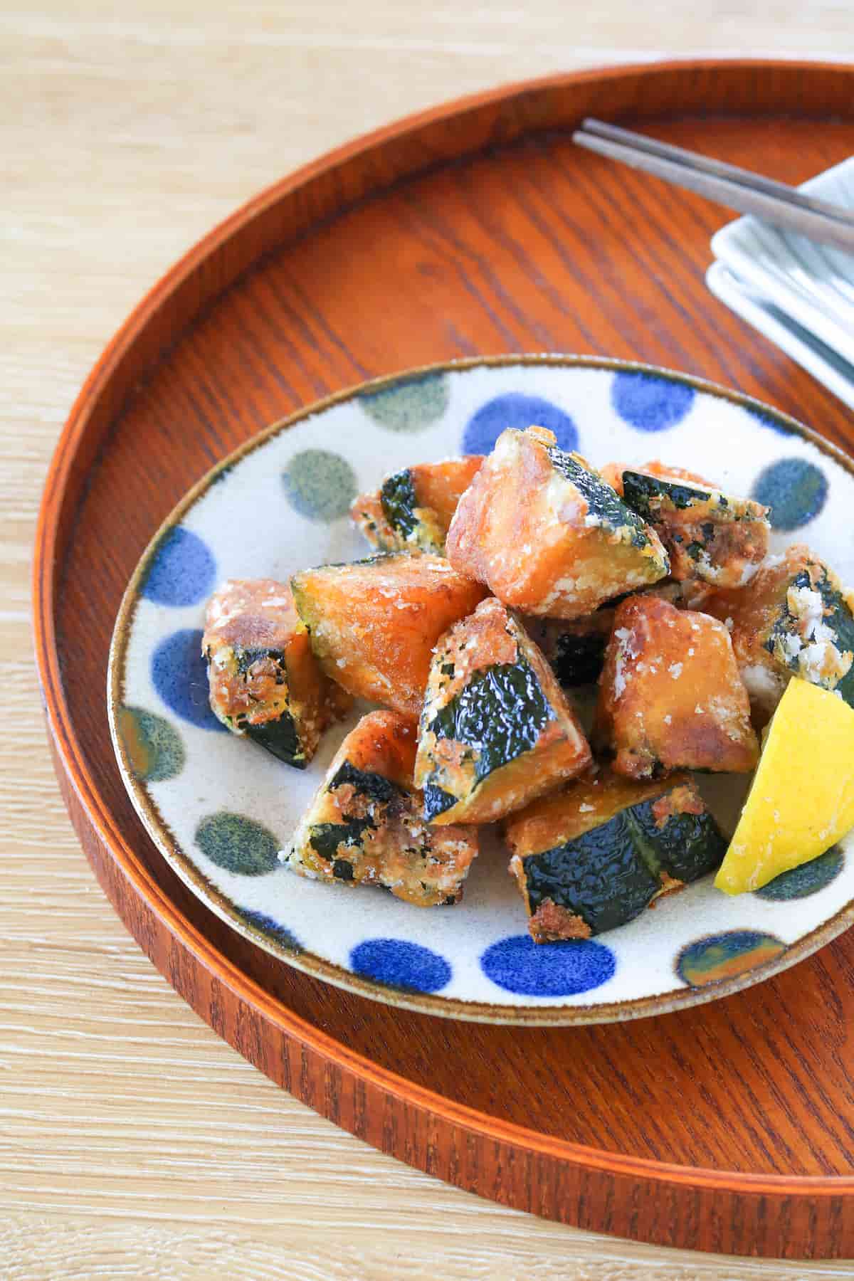 かぼちゃのから揚げ しょうが風味