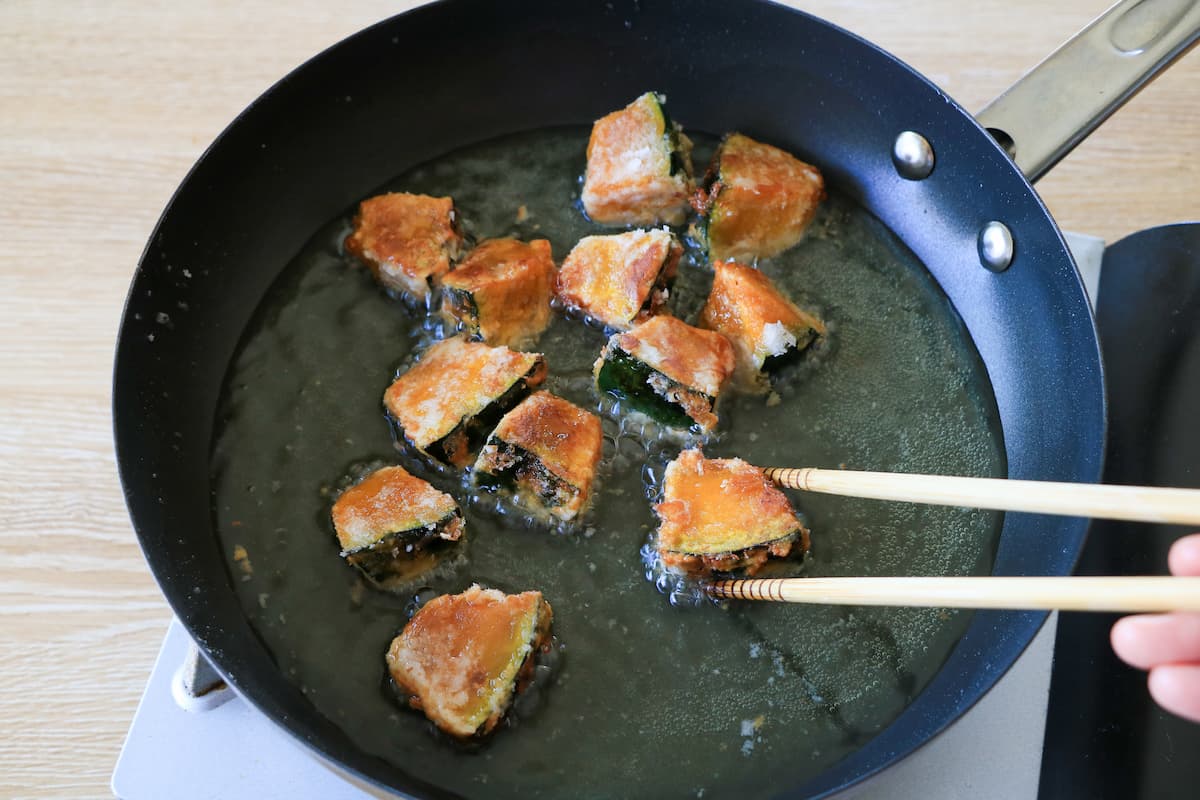 かぼちゃのから揚げ しょうが風味