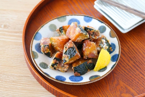 10分でサクッほくっ！「かぼちゃのから揚げ」の作り方