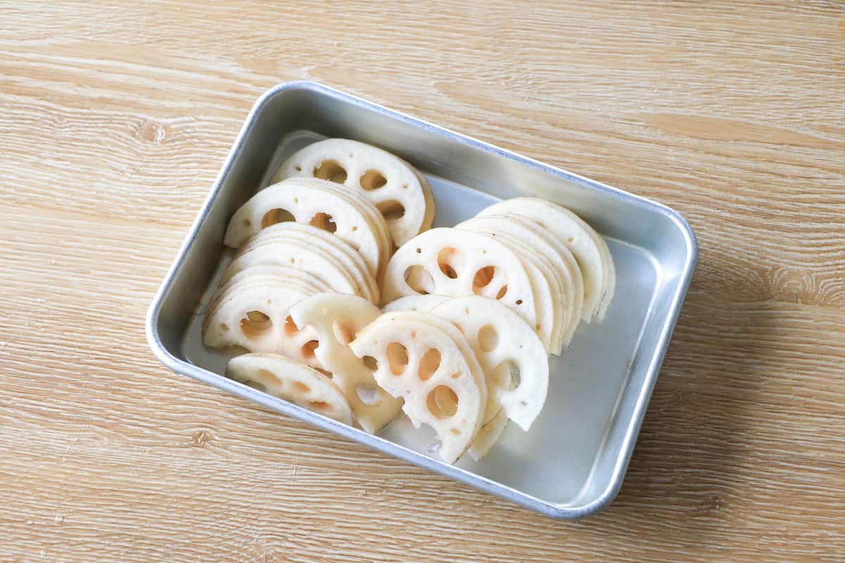 れんこんの梅きんぴら