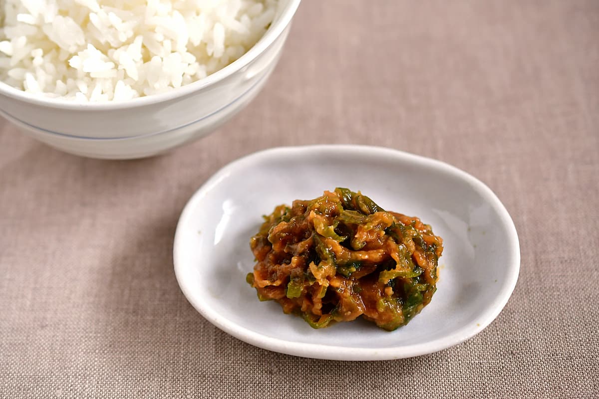 冷凍した長ねぎの青い部分を使ったねぎみそ