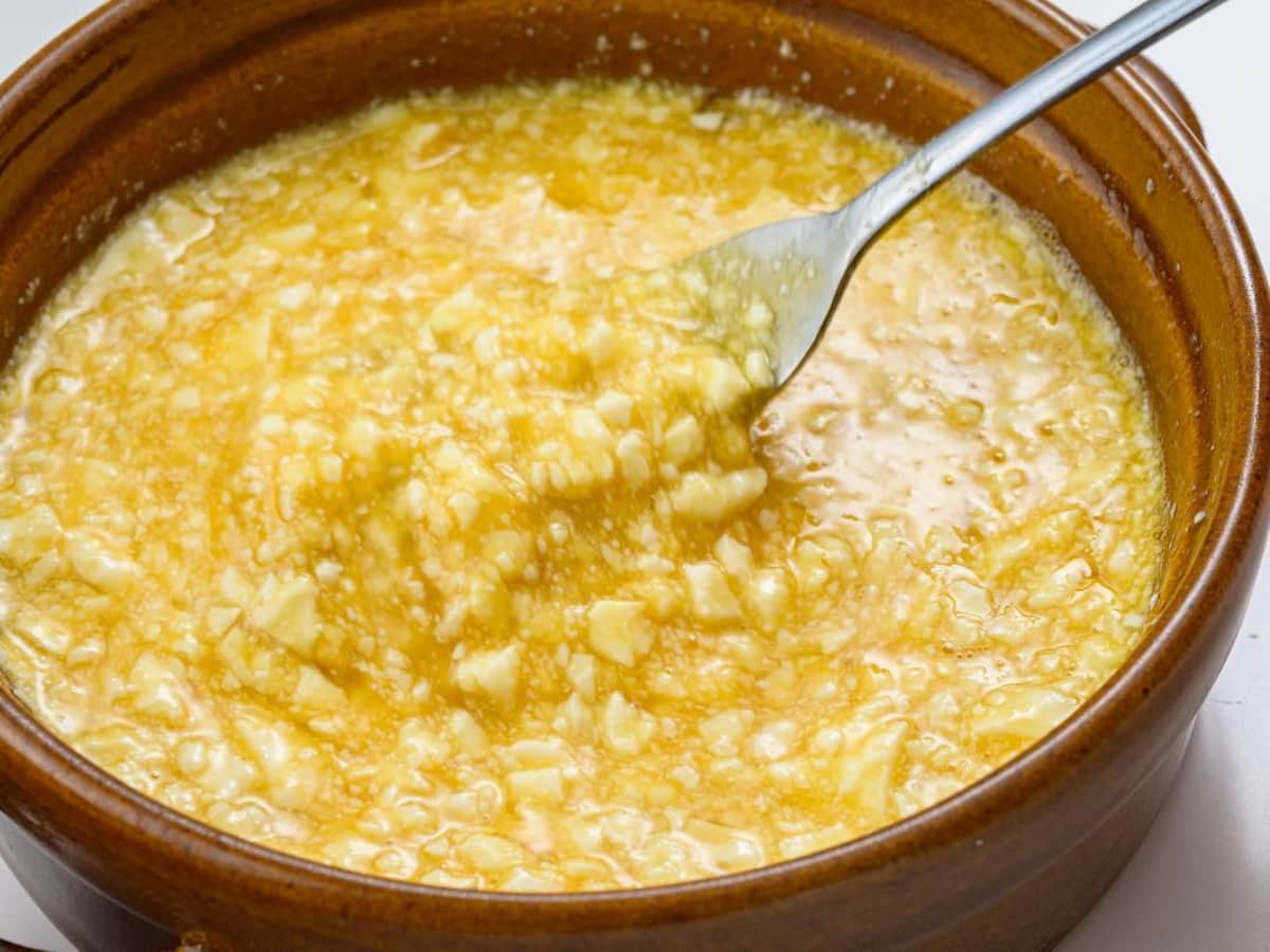 「豆腐と卵のふわふわ だしあんかけ」レシピ