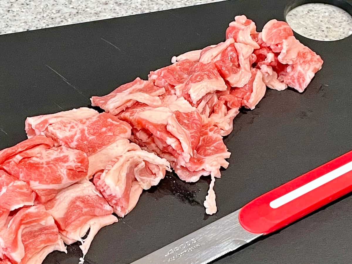 牛肉入り彩りきんぴらごぼう