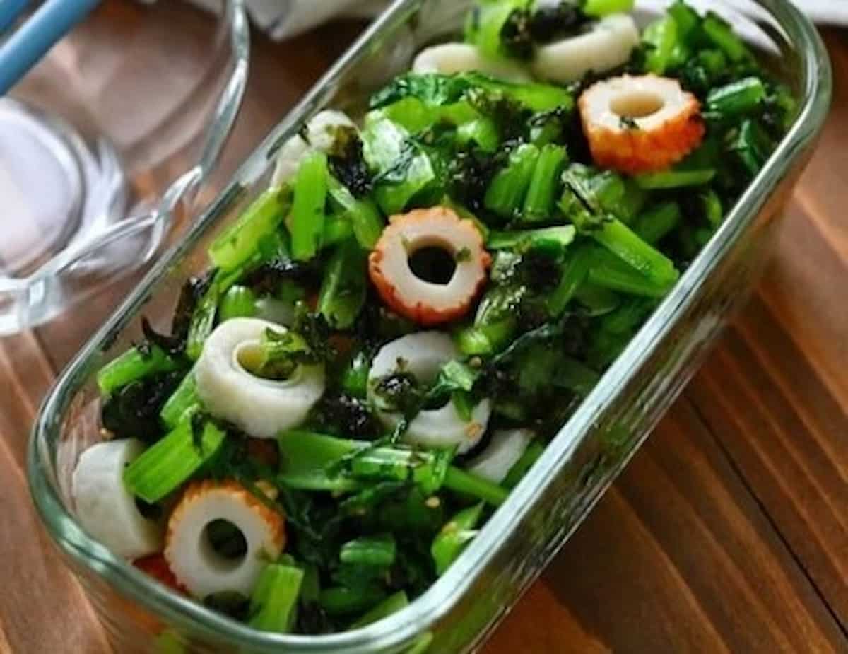 「小松菜1袋」使い切り！nozomiさんのかんたん作り置きおかず