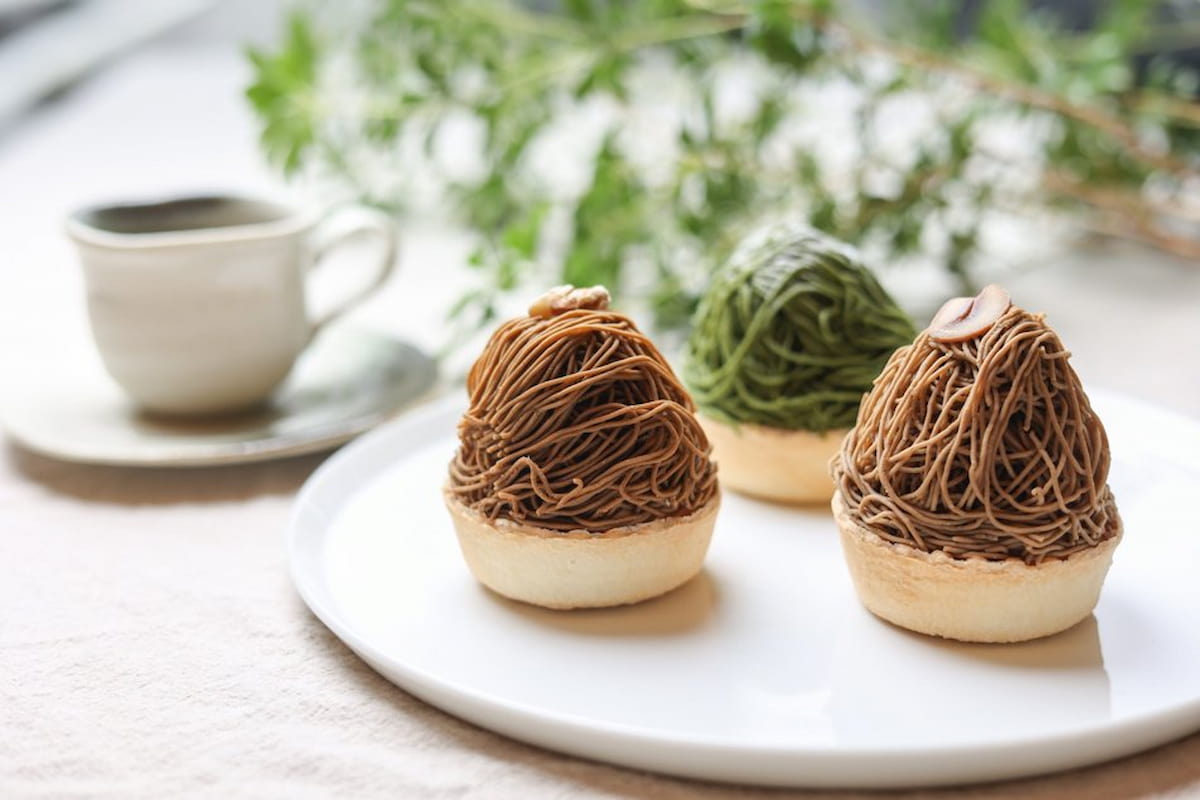 日本茶モンブラン