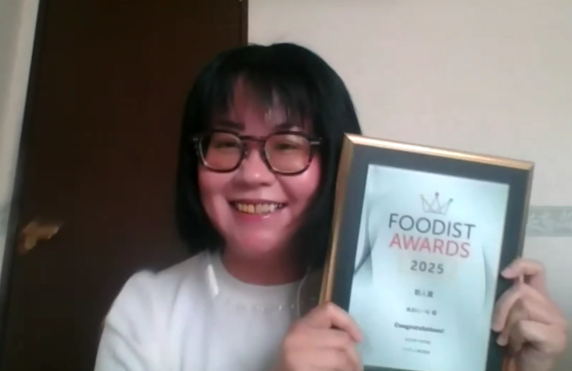 フーディストアワード2025　あおにーなさん