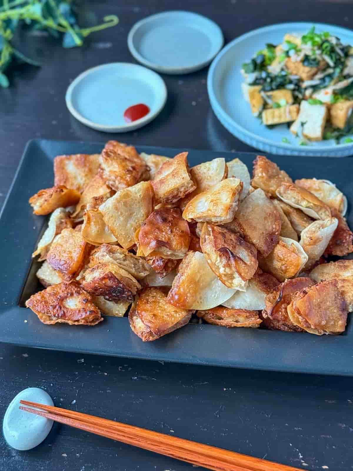 うさまるさん パリパリ扇形餃子