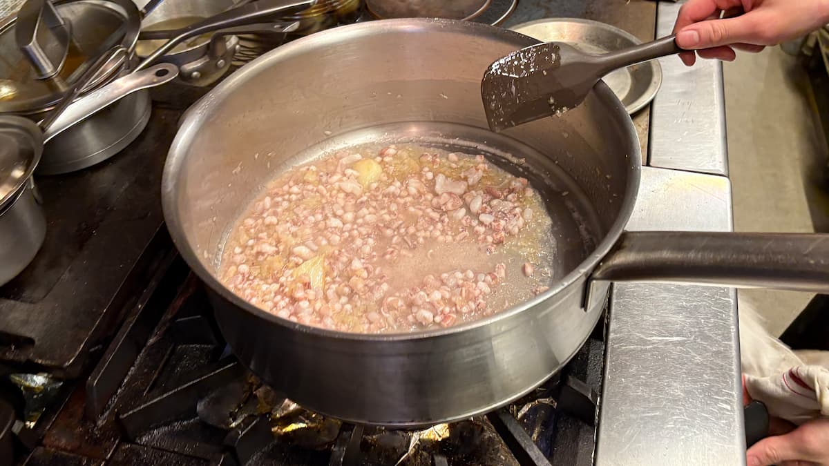 いかのセート風煮込み　行程3