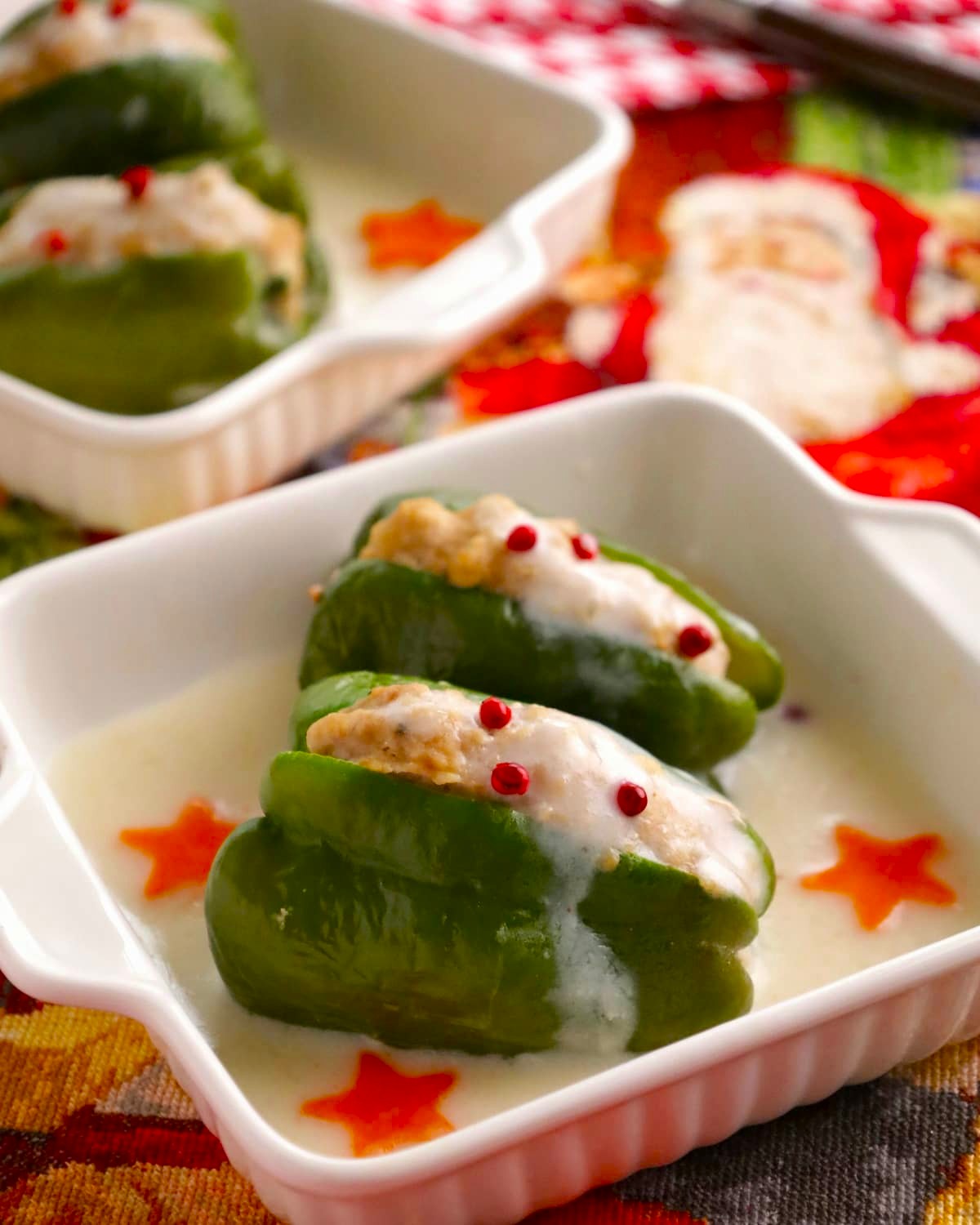 肉詰めピーマン1