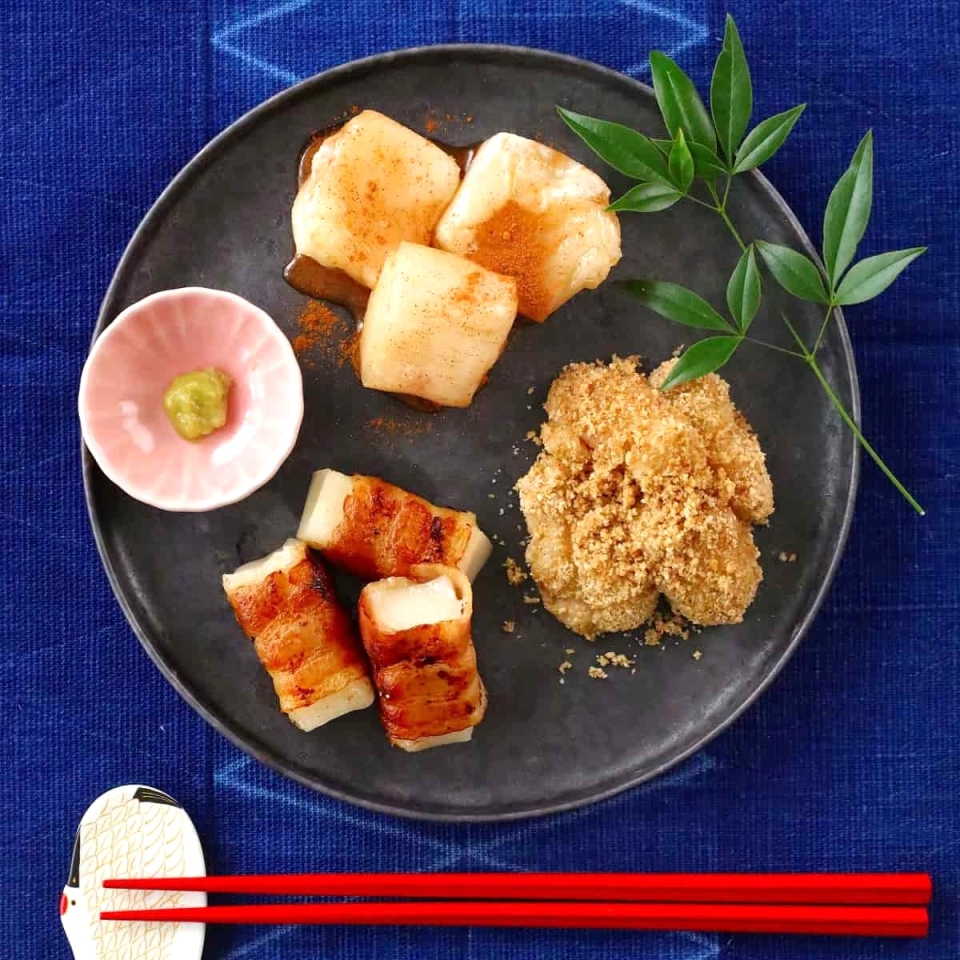 甘い系も塩系も楽しめる！切り餅で作る「3種のお餅アレンジ」