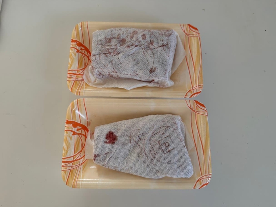 ドリップを拭く