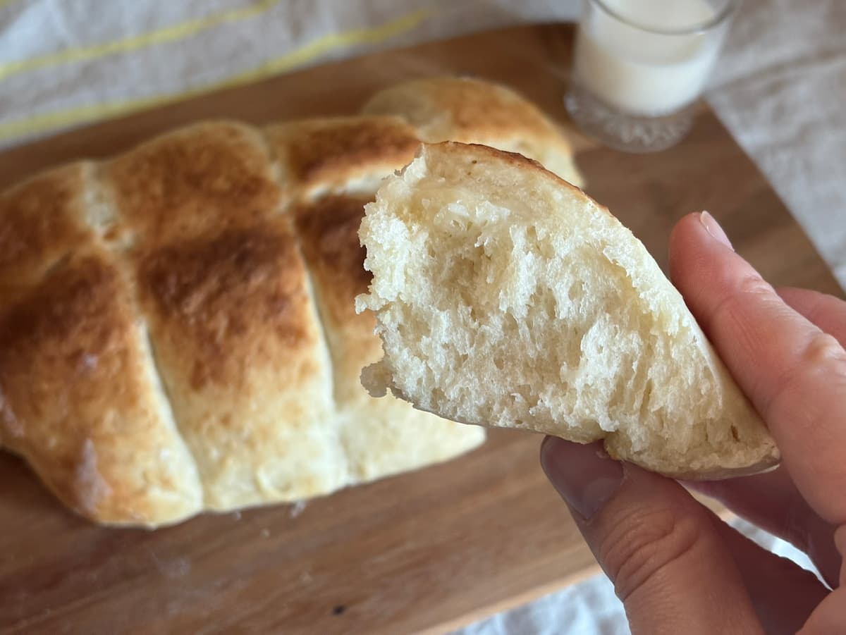 ミルクちぎり焼き上がり