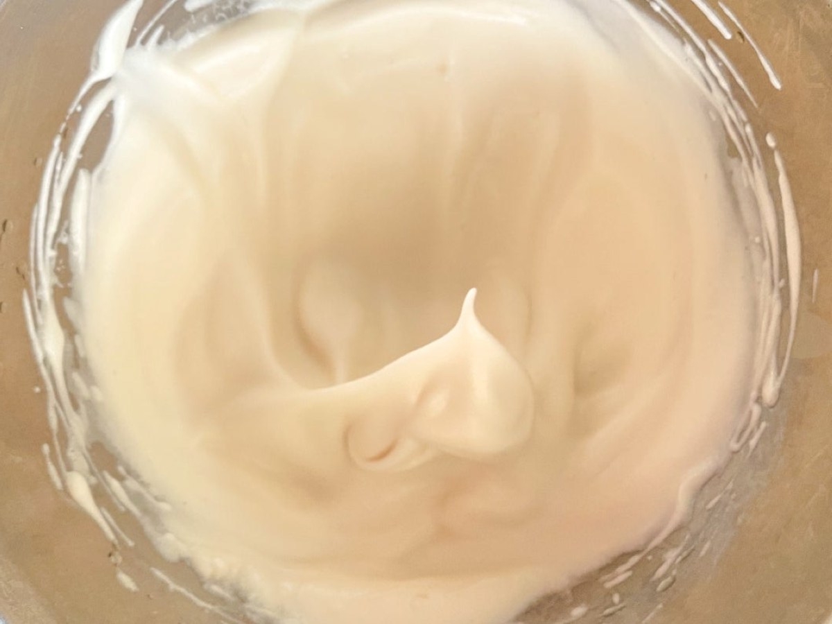 チョコバナナの米粉カップシフォンケーキ