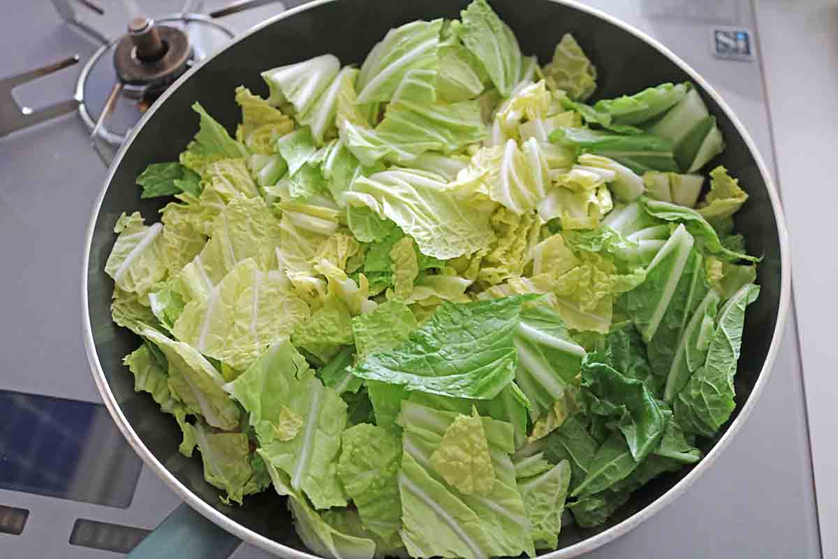 豚バラ白菜の塩バター煮7