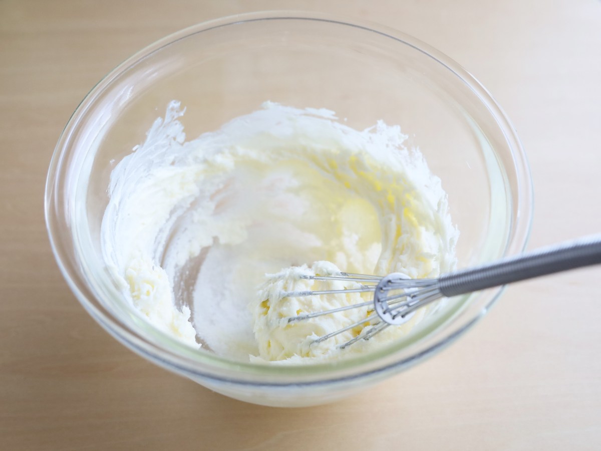 「ココアパウダーのクリスマスケーキ」レシピ01