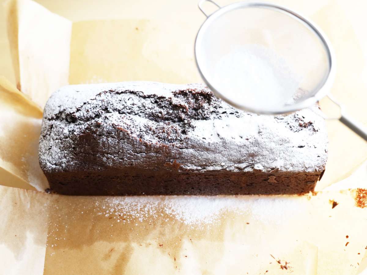 「ココアパウダーのクリスマスケーキ」レシピ06