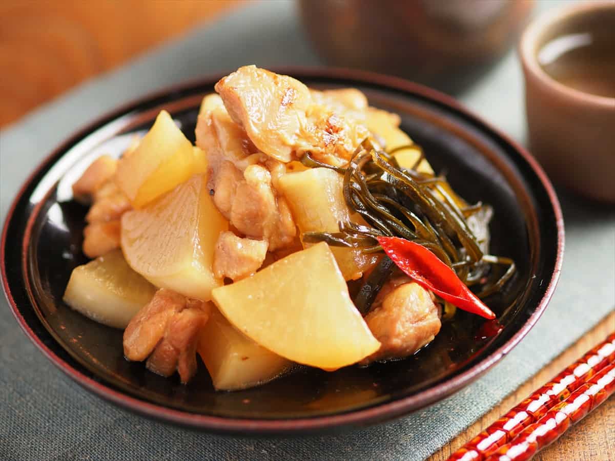 筋肉料理人さん 鶏もも肉と大根のさっぱり煮