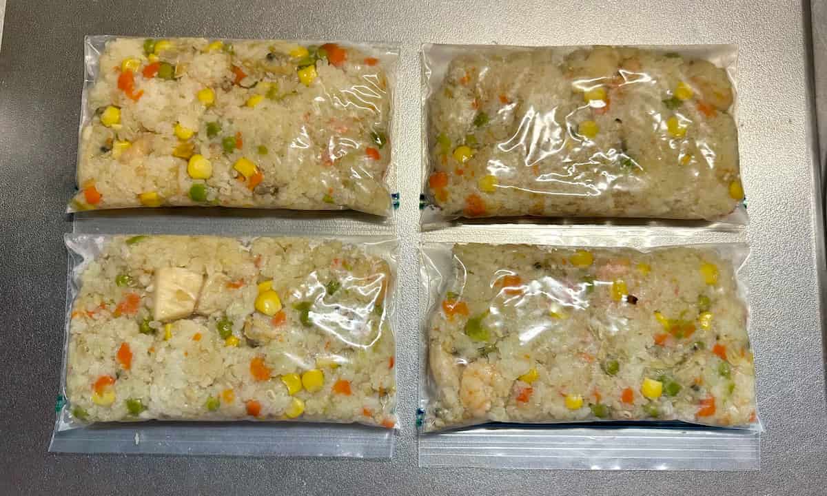 「ヘルシーシーフードミックス」レシピ