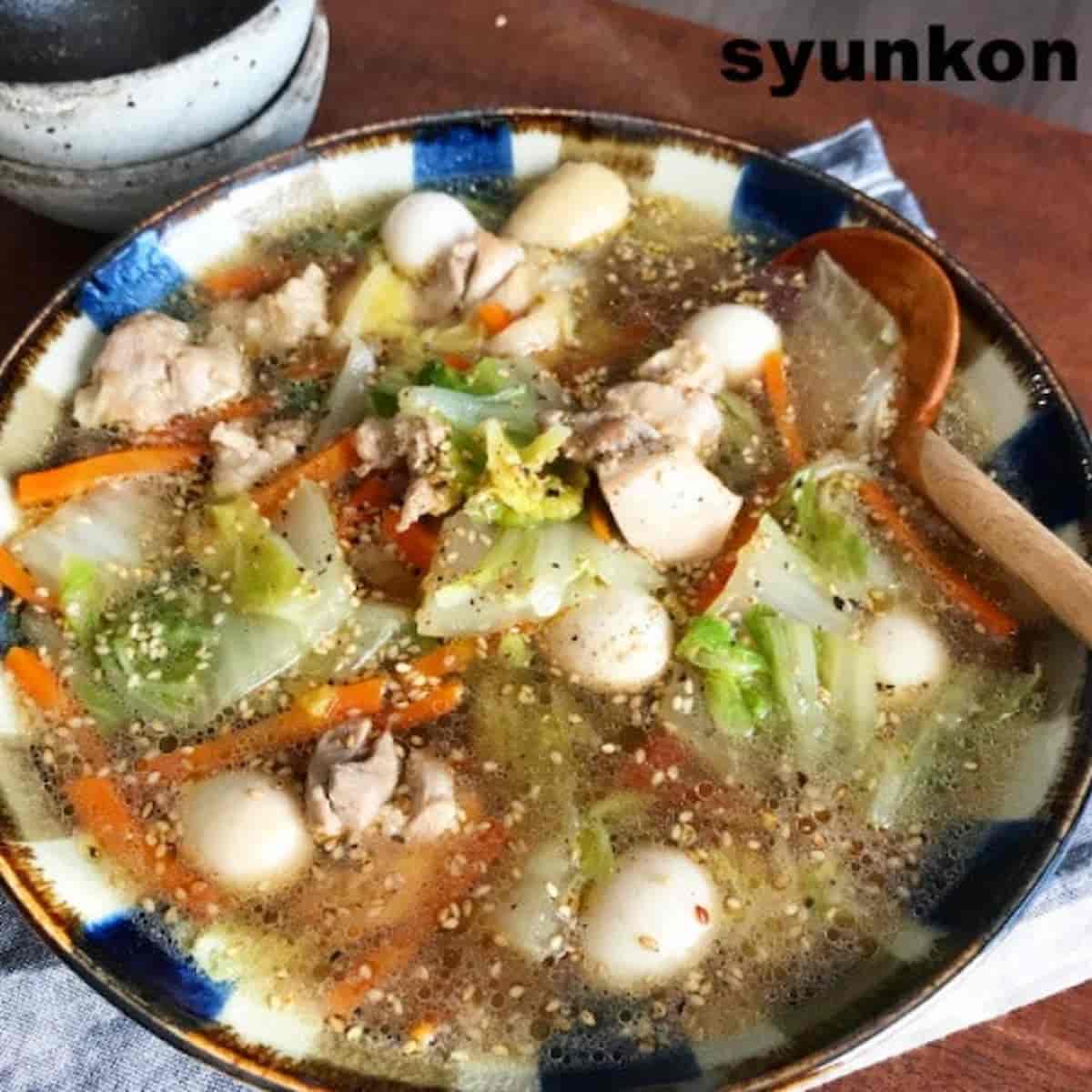 山本ゆりさん 鶏と白菜の鶏がら醤油煮