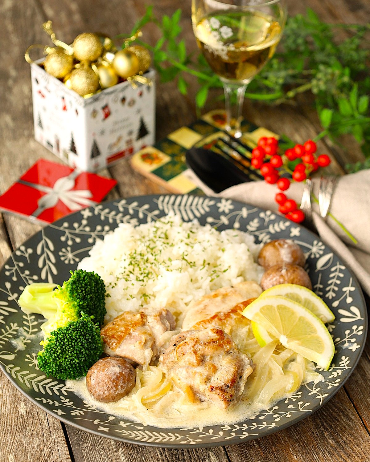 ワンプレート鶏レモン