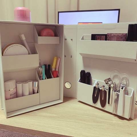 細々したものもすっきり片付く「化粧品収納」アイデア6選！