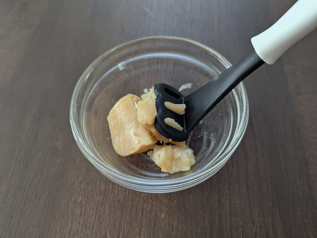 セリア 親子でつかえる KIDSマッシャー 使用例