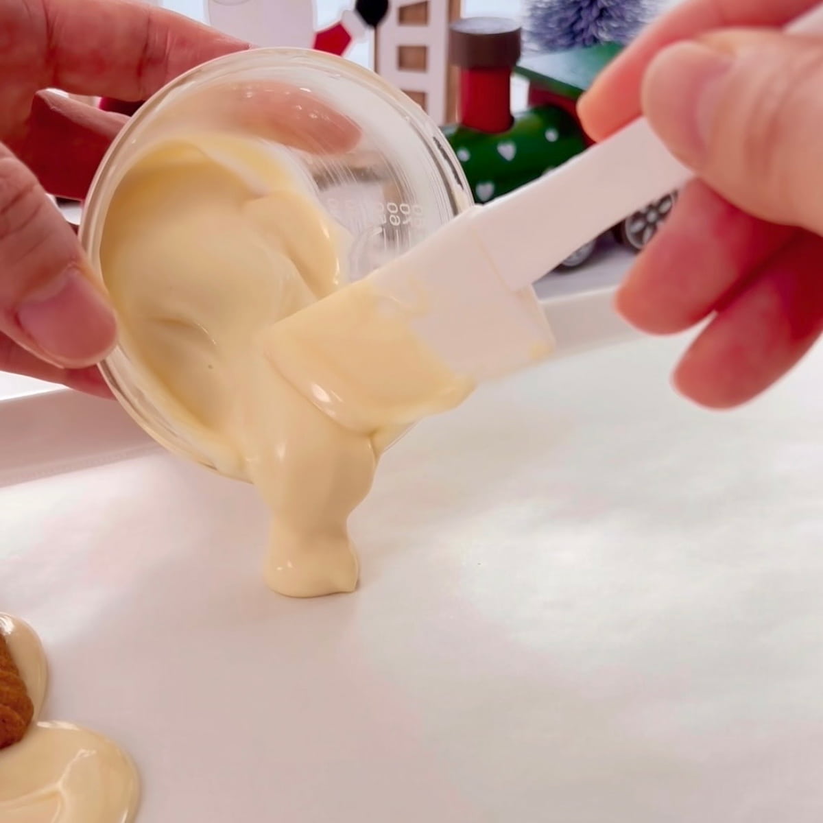 スノーマンチョコ