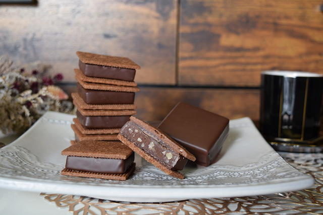 焼菓子バラエティ6個セット（リッチカカオ・信州くるみ・信州りんご・ラムレーズン各1個）＆ティグレ2個（チョコ・ミルク各1個）