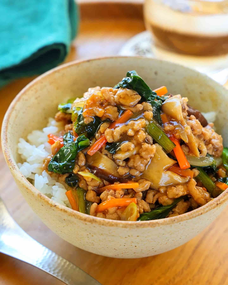 10分あれば作れる！ご飯がすすむとろ～り「あんかけ丼」レシピ