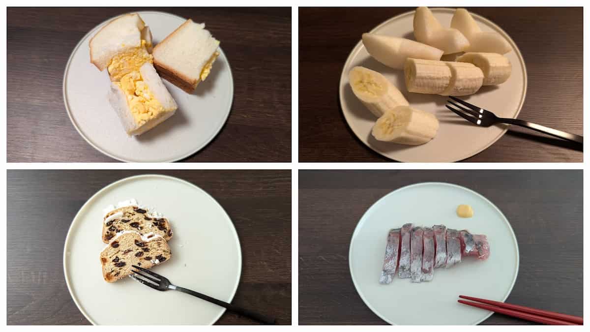 セリア お皿として使えるまな板 使用例