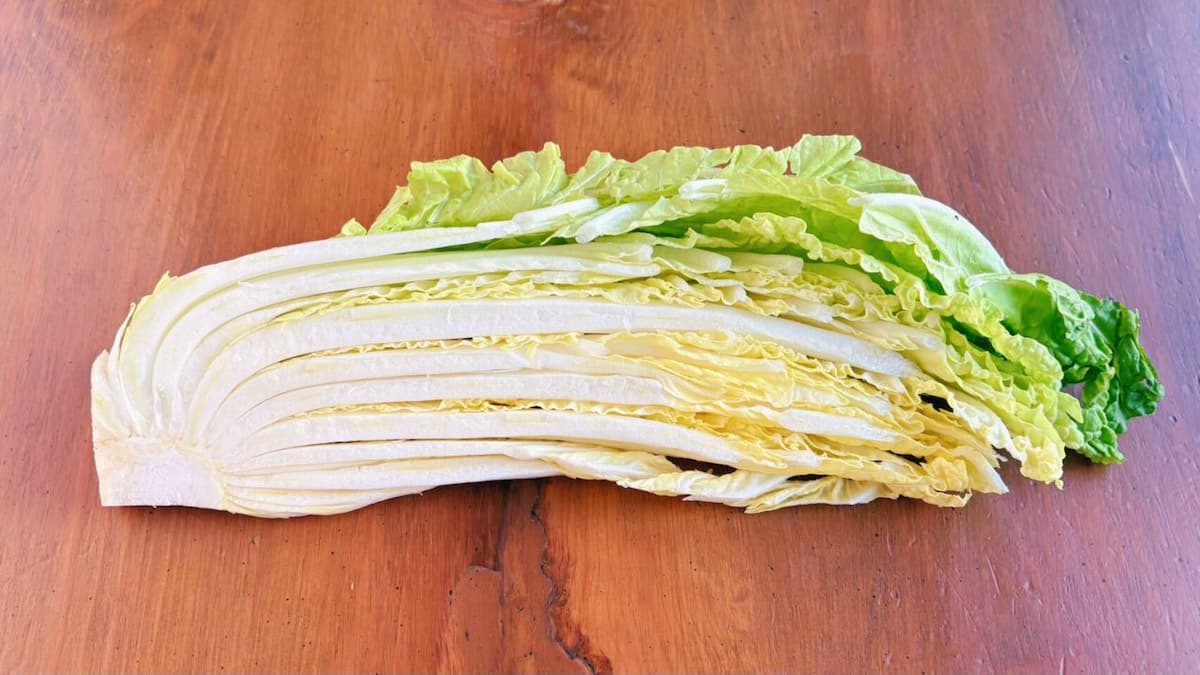 白菜とツナマヨ塩昆布あえ