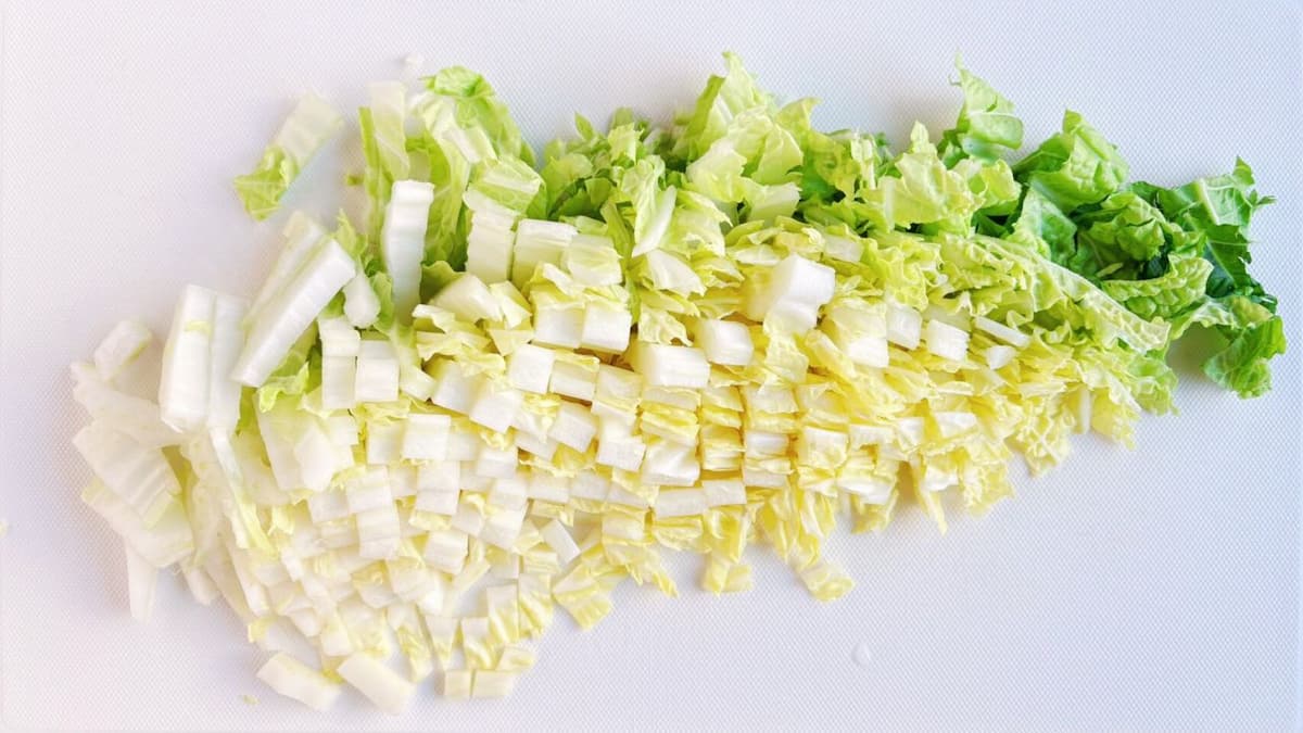 白菜とツナマヨ塩昆布あえ