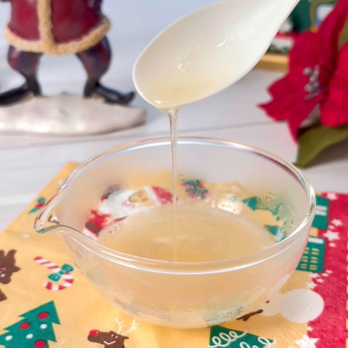 クリスマスレアチーズケーキ