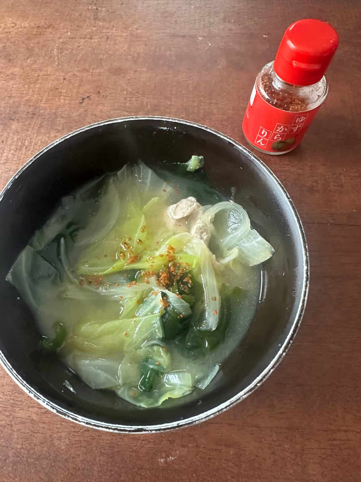 器に盛ったところ