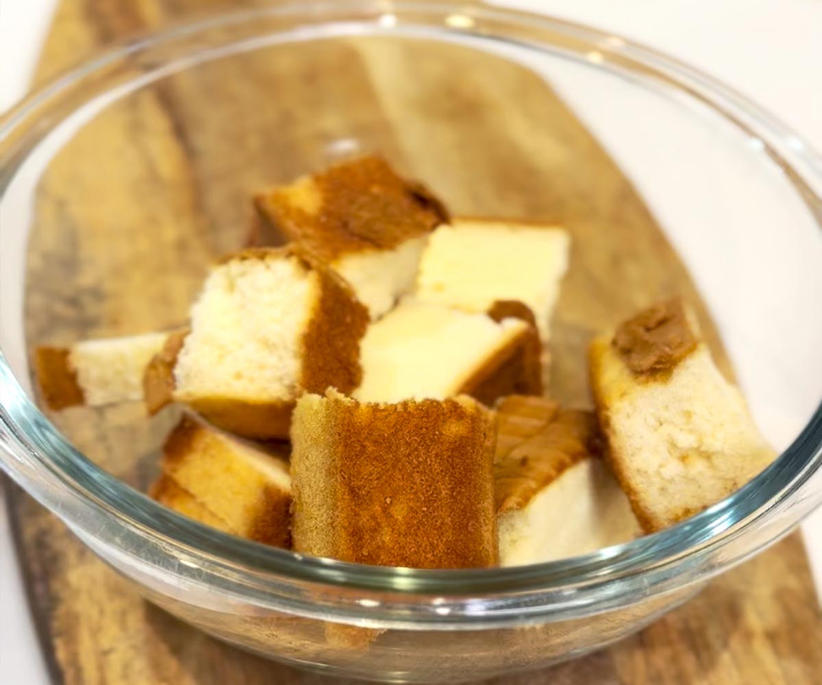 「松ぼっくりのチョコケーキ」レシピ