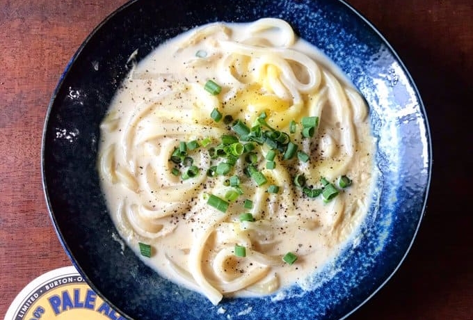 レンチンで完成！コク深くておいしい「豆乳×冷凍うどん」のレシピ